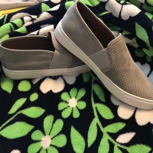 Grey slip on